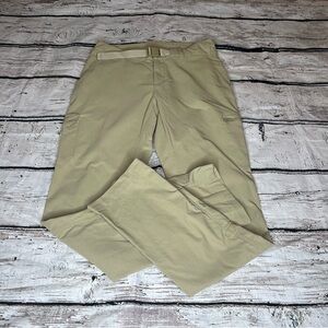 The North Face Nylon Roll UP Khaki Pants Size 4